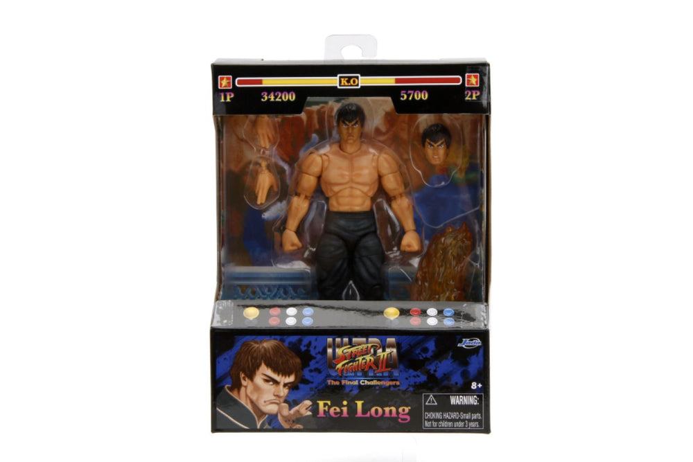 Image Pop Weasel - Image 12 of Street Fighter - Fei Long 6\" Action Figure - Jada Toys - Action Figure - Image - Pop Weasel