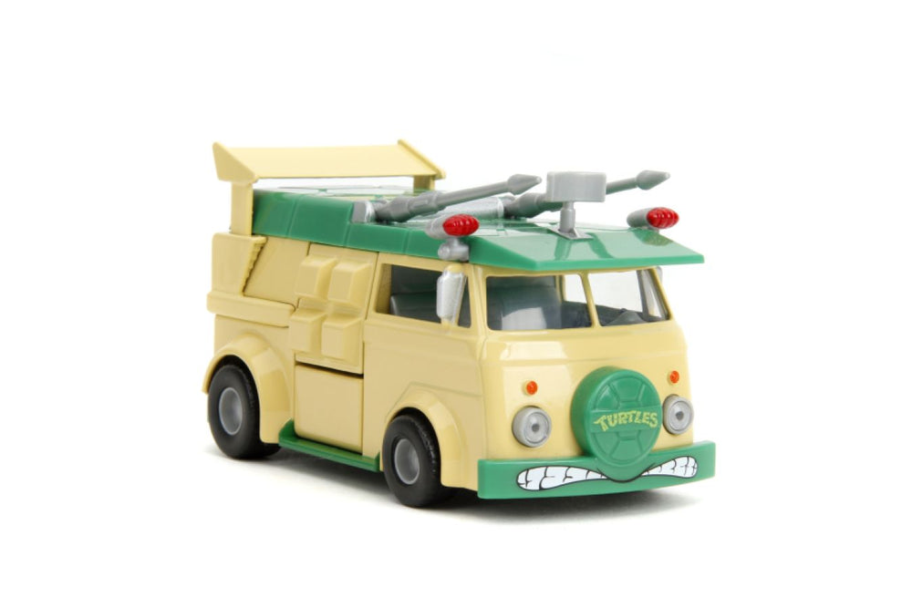 Pop Weasel - Image 9 of Hollywood Rides - Teenage Mutant Ninja Turtles Party Wagon 1:32 Scale Diecast Vehicle - Jada Toys - Die Cast - Image - Pop Weasel