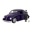 Wednesday (TV) - VW Beetle (with Wednesday) 1:24 Scale Diecast Vehicle - Jada Toys