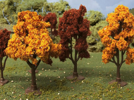 Autumn Deciduous 2- 3"(10) - Model - Image - Pop Weasel