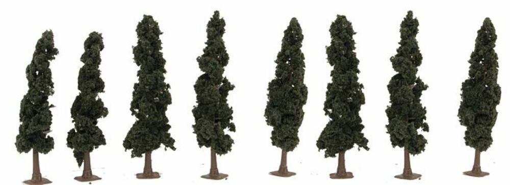 Conifer Trees 4- 4.5" (8) - Model - Image - Pop Weasel