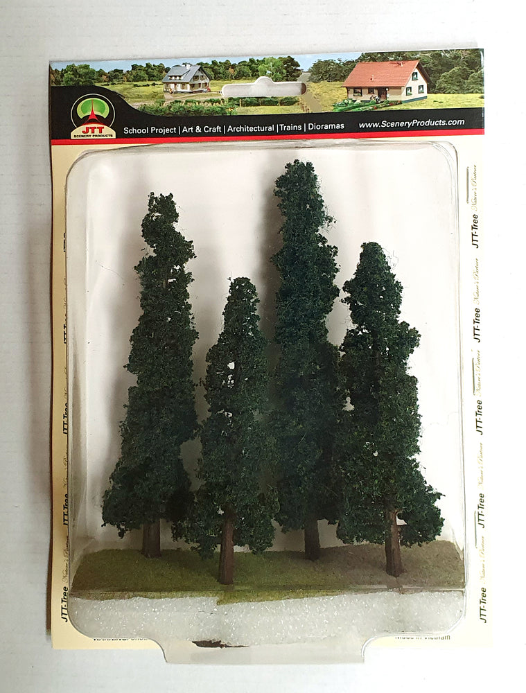 Standing Conifers 100-150mm(4) - Model - Image - Pop Weasel