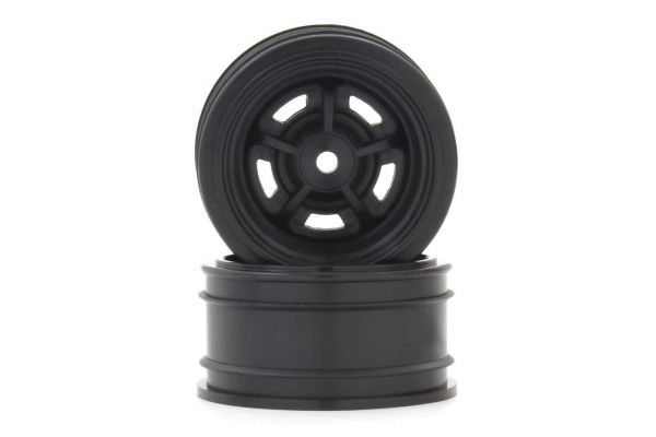 1/10 Rostyle Rims Black (2) - Model - Image - Pop Weasel