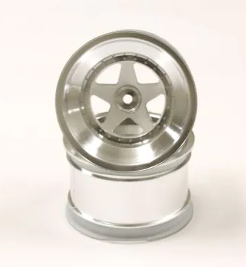 2.2" RR Wheels Satin Chrome - Model - Image - Pop Weasel