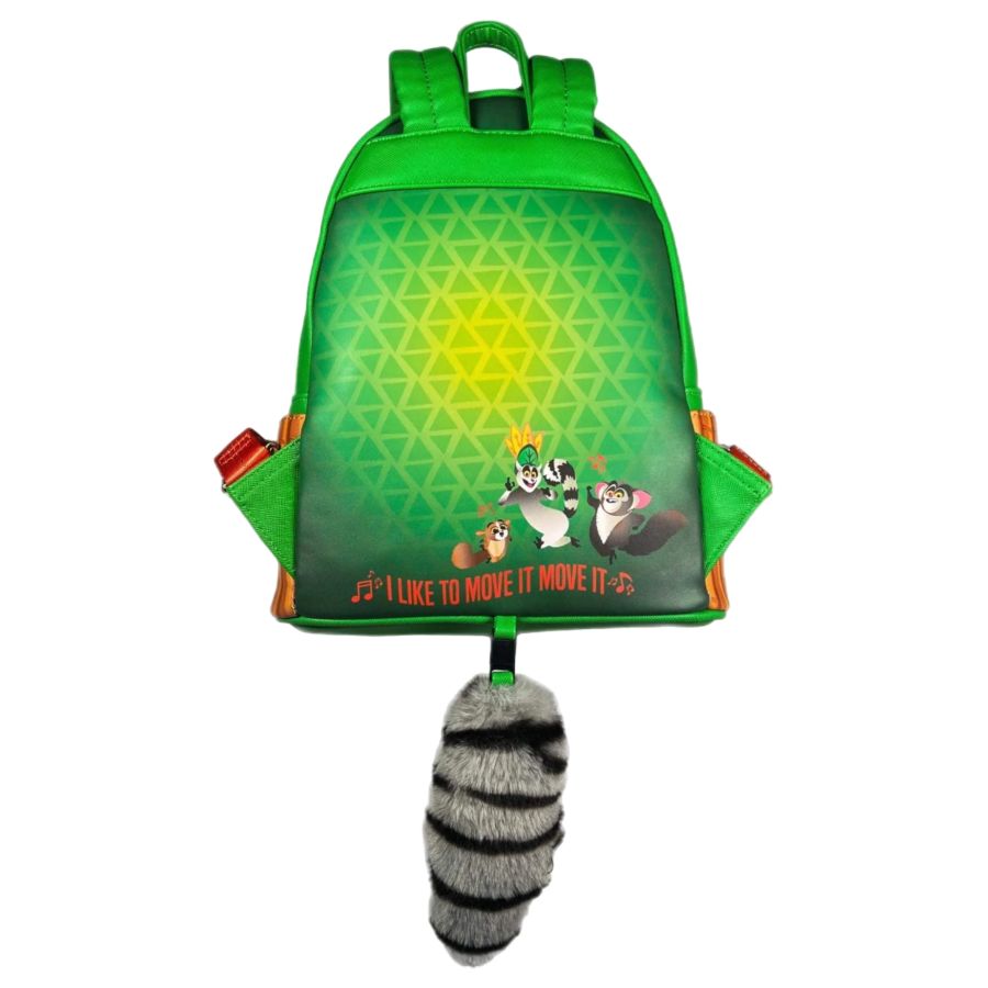 Pop Weasel - Image 4 of Madagasca - King Julien Cosplay US Exclusive Mini Backpack [RS] - Loungefly - Bags, Wallets & Purses - Image - Pop Weasel