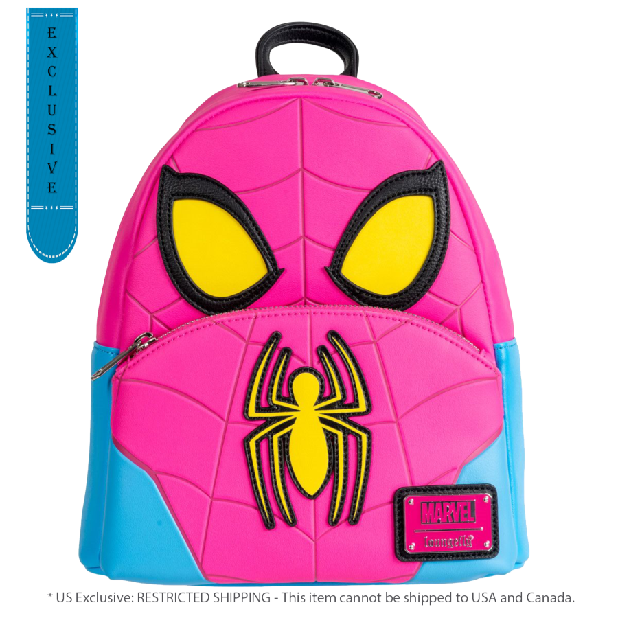 Pop Weasel Image of Marvel - Spider-Man "Glow in the Dark" Cosplay Mini Backpack US Exclusive [RS] - Loungefly - Bags, Wallets & Purses - Image - Pop Weasel