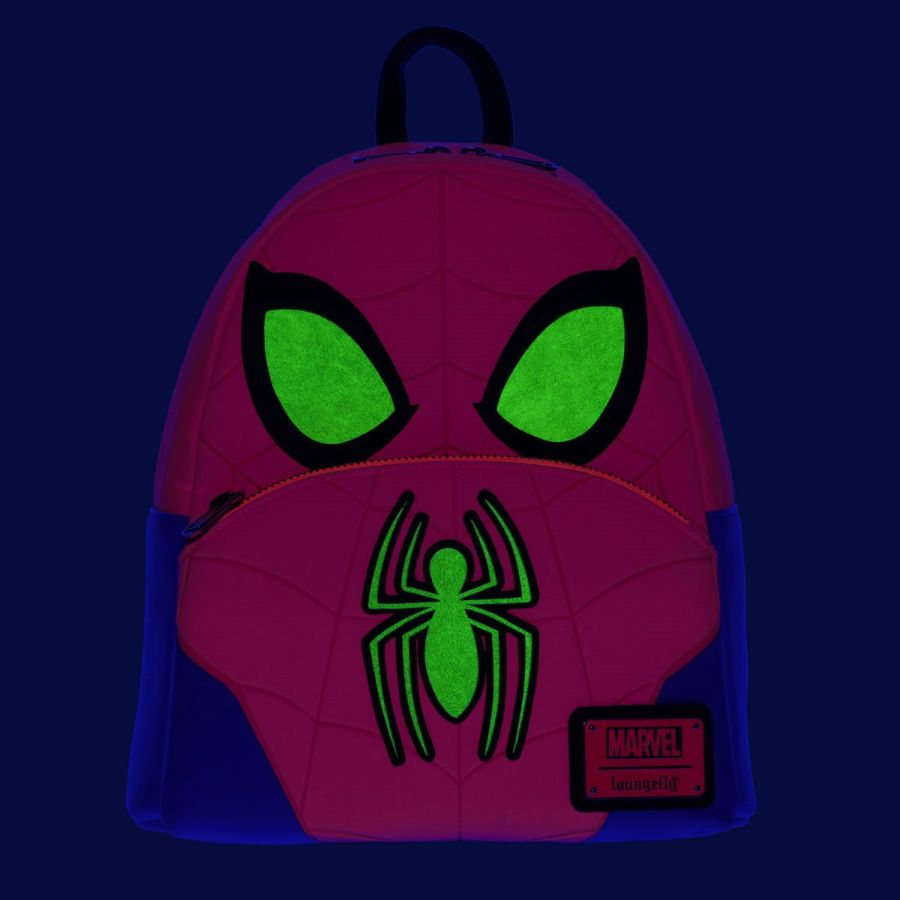 Pop Weasel - Image 9 of Marvel - Spider-Man "Glow in the Dark" Cosplay Mini Backpack US Exclusive [RS] - Loungefly - Bags, Wallets & Purses - Image - Pop Weasel