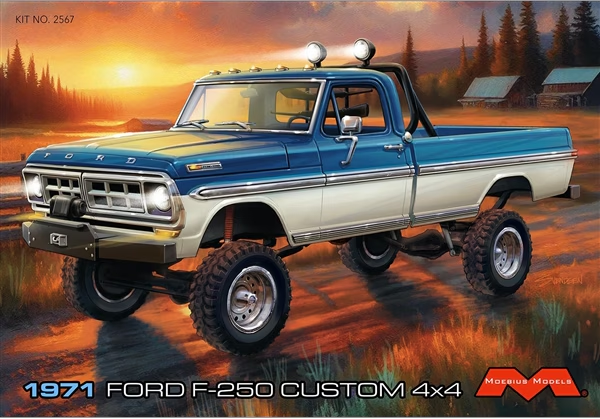 1/25 71 Ford F-250 Lifted 4x4 image - Model - Image - Pop Weasel