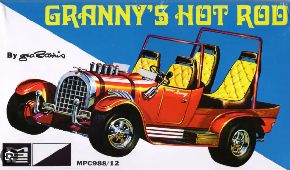 1/25 Grannys Hot Rod G Barris - Model - Image - Pop Weasel