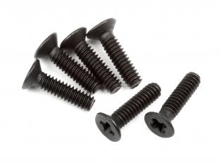 Flat Head Screw M2x8mm (6) - Model - Image - Pop Weasel