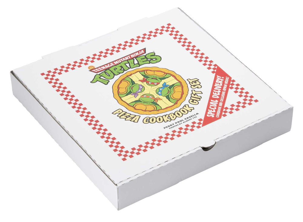 Pop Weasel Image of The Teenage Mutant Ninja Turtles Pizza Cookbook Gift Set - Novelty - Image - Pop Weasel