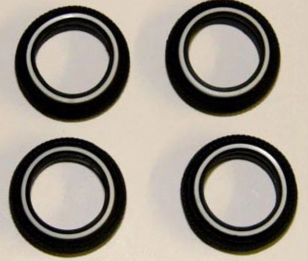 1/24 520 Whitewall Tyres - Model - Image - Pop Weasel
