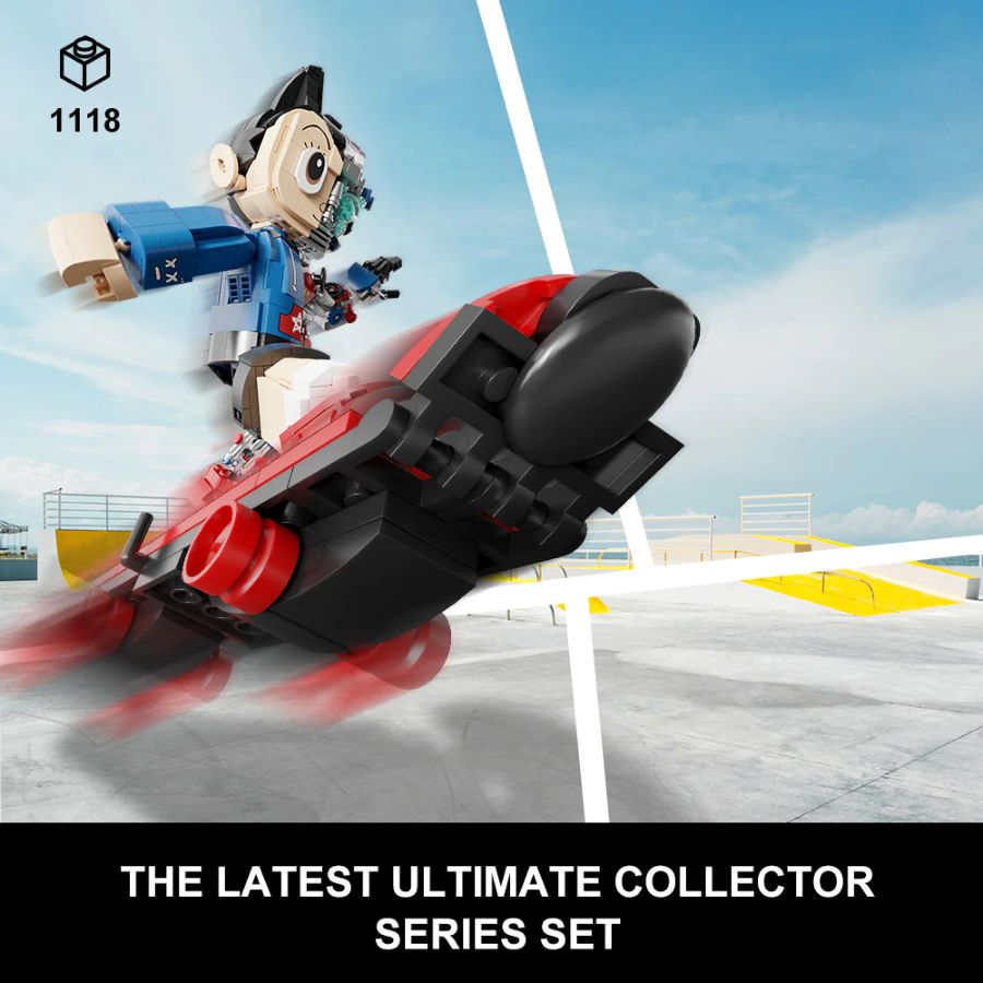 Image Pop Weasel - Image 3 of Astro Boy - Astro Boy The Skateboard Boy Buildable Figure (1117pcs) - Pantasy - Pantasy - Image - Pop Weasel