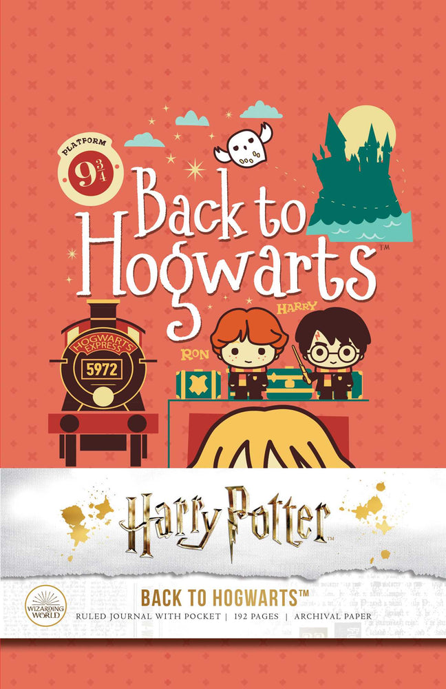 Pop Weasel Image of Harry Potter: Back to Hogwarts Hardcover Ruled Journal - Stationery - Image - Pop Weasel