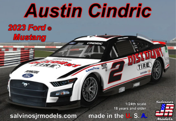 1/24 '23 Mustang #2 AC Discoun - Model - Image - Pop Weasel