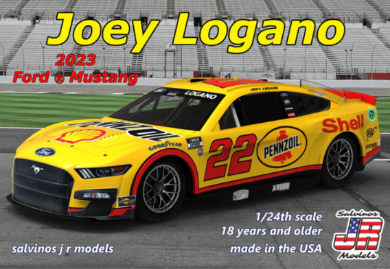 1/24 '23 Mustang #22 JL Pennzo - Model - Image - Pop Weasel