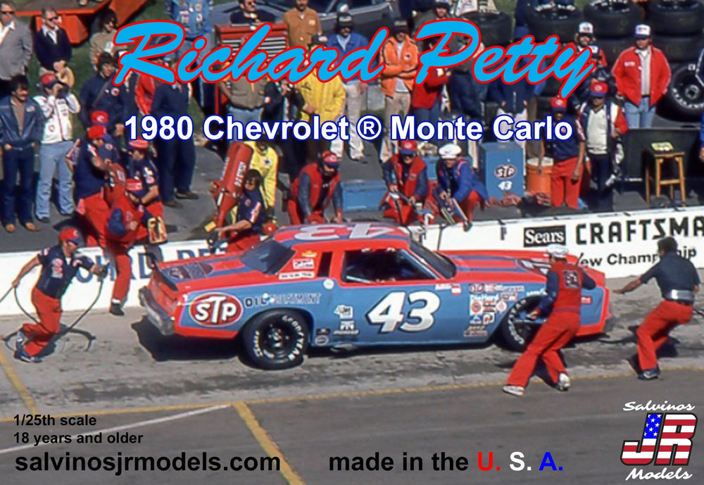 1/25 '80 Monte Carlo #43 RP - Model - Image - Pop Weasel
