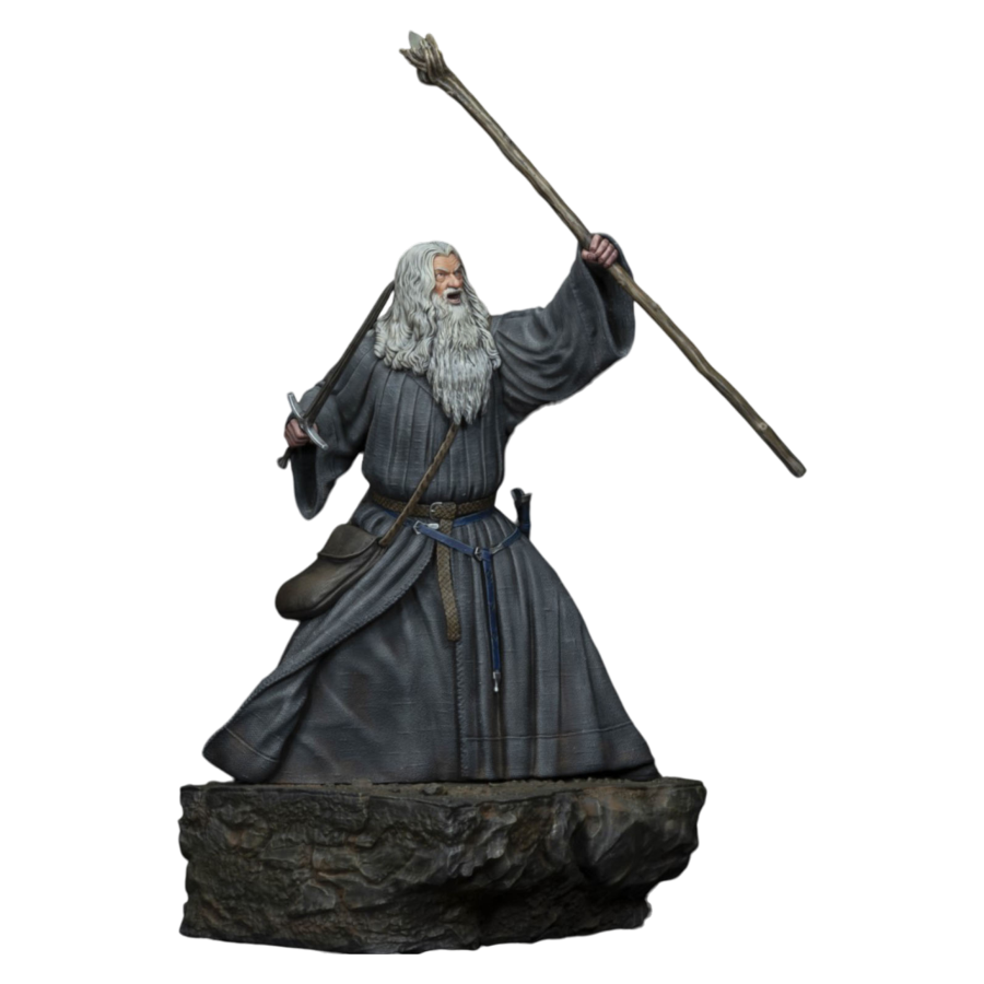 The Lord of the Rings - Gandalf in Moria Figure - SD Toys - Statue - Image - Pop Weasel