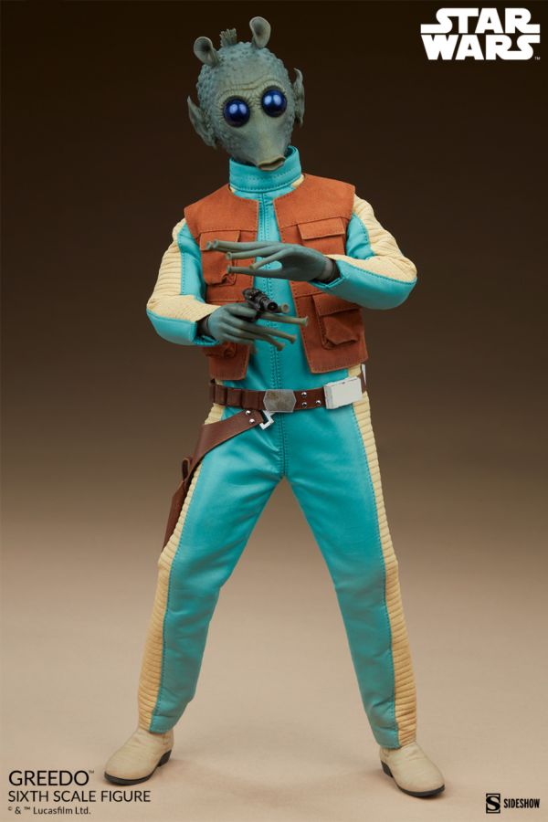 Image Pop Weasel - Image 4 of Star Wars - Greedo 1:6 Scale Figure - Sideshow Collectibles - Statue - Image - Pop Weasel
