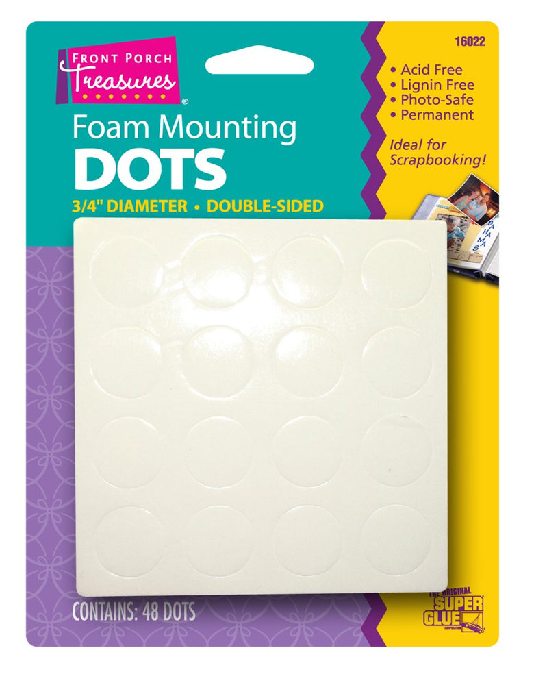 xx19mm Foam Mount Dots x48 Dbl - Model - Image - Pop Weasel