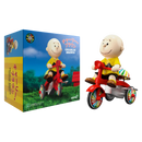 Peanuts - Charlie Brown (Yellow Shirt with Red Trike) Super Cycle - Super7