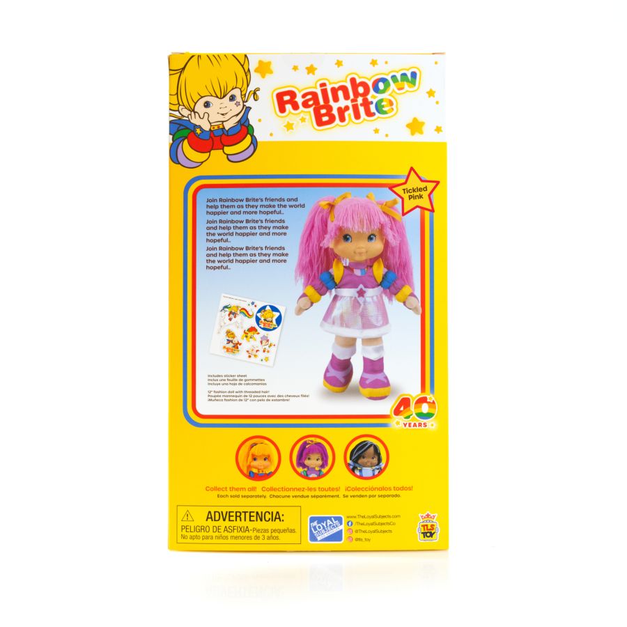 Image Pop Weasel - Image 8 of Rainbow Brite - Tickled Pink 12'' Doll - The Loyal Subjects - Action Figure - Image - Pop Weasel