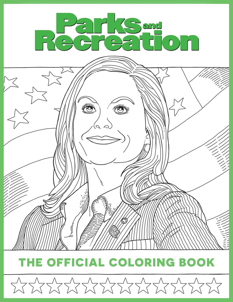 Pop Weasel Image of Parks and Recreation: The Official Coloring Book - Books - Image - Pop Weasel