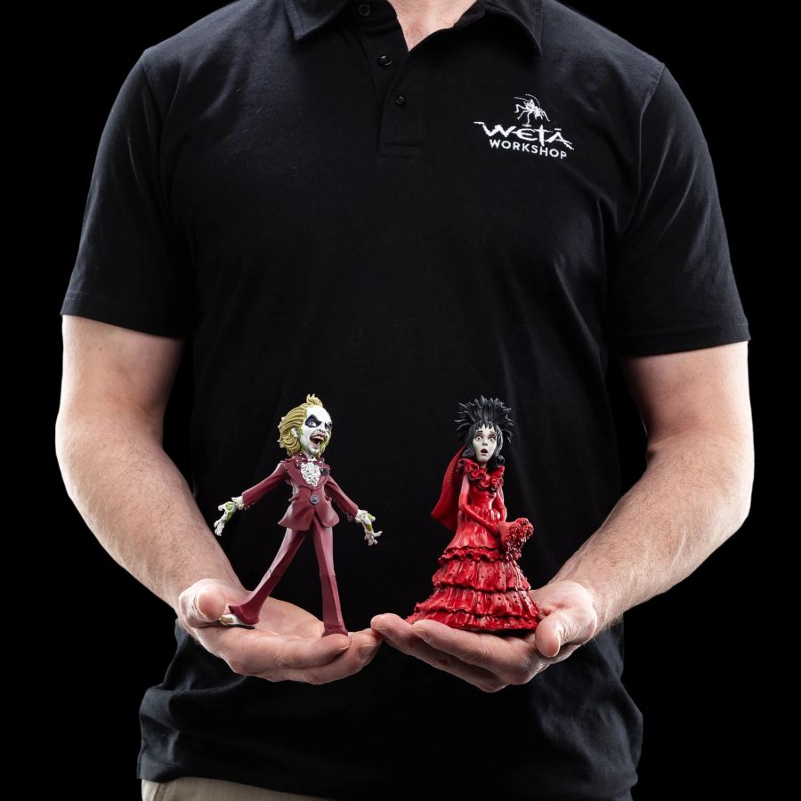 Image Pop Weasel - Image 8 of Beetlejuice - Betelgeuse and Lydia Mini Epics [2 Pack] - Weta - Statue - Image - Pop Weasel