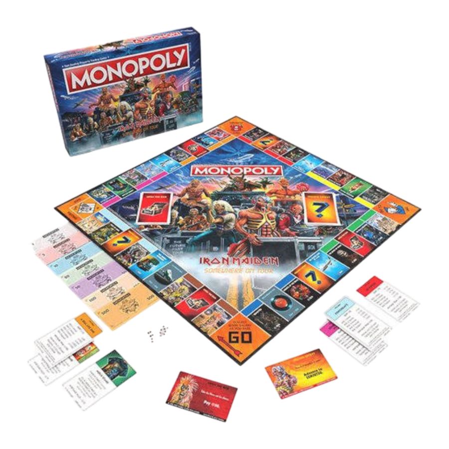 Image Pop Weasel - Image 2 of Monopoly - Iron Maiden Edition - Winning Moves - Board Game - Image - Pop Weasel