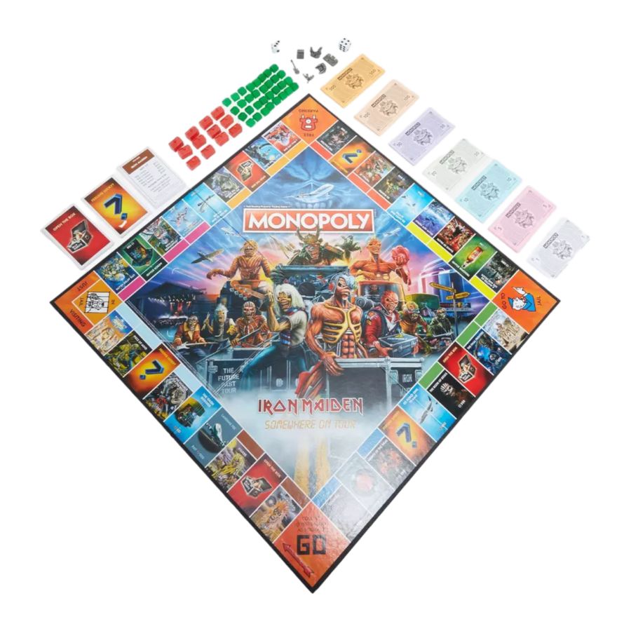 Image Pop Weasel - Image 3 of Monopoly - Iron Maiden Edition - Winning Moves - Board Game - Image - Pop Weasel