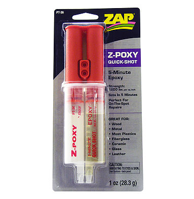 Z-Poxy 5min Dual Syringe - Model - Image - Pop Weasel