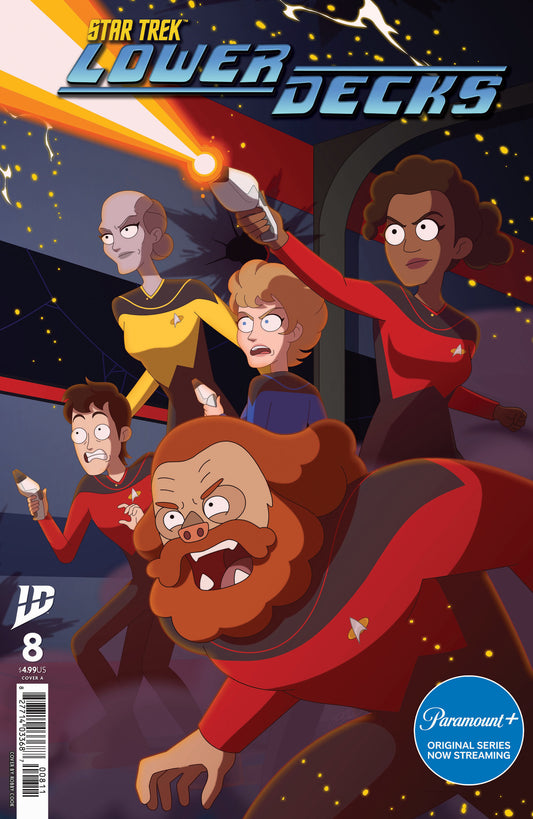 Star Trek: Lower Decks #8 Cover A (Cook) - Image