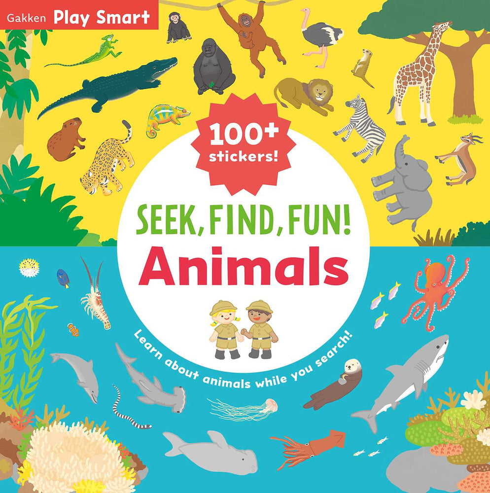 SEEK, FIND, FUN! Animals image - Childrens Books - Image - Pop Weasel
