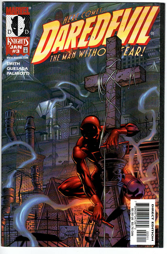 Pre-Owned - Daredevil #3  (January 1999) Scanned Image Pop Weasel Pre-Owned Comics