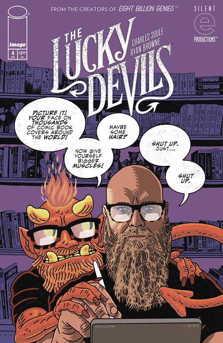 Lucky Devils #4 (of 9)  B Andrew Maclean Var - Image