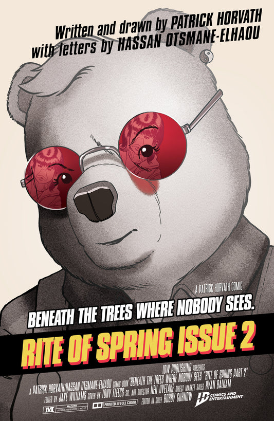 Beneath the Trees Where Nobody Sees: Rite of Spring #2 Variant B (Fleecs Movie Homage Cover) - Image