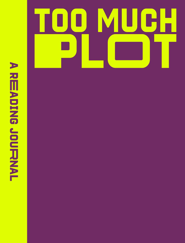 A Reading Journal: Too Much Plot image - Stationery - Image - Pop Weasel