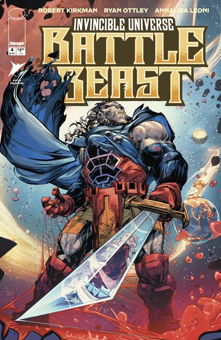 Invincible Universe Battle Beast #4 5th Ptg - Image