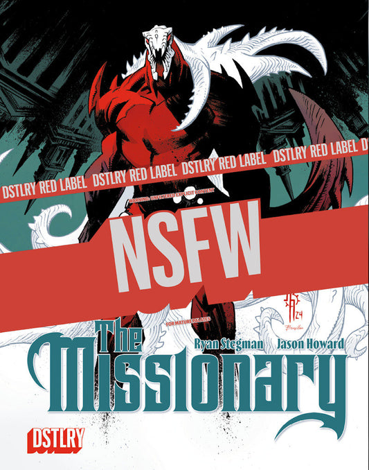 THE MISSIONARY #3 CVR F RED LABEL HOWARD VARIANT POLYBAGGED - Image