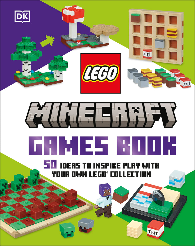 LEGO Minecraft Games Book (Library Edition) | Hardcover - Image - Children/Young Adult - Image - Pop Weasel