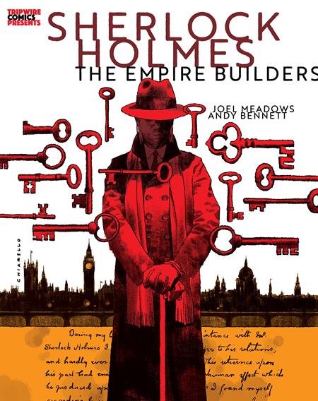 Sherlock Holmes And The Empire Builders  | Hardcover Vol 01 The Gene Genie Mark Chiarello New Printing - Image - Graphic Novels - Image - Pop Weasel