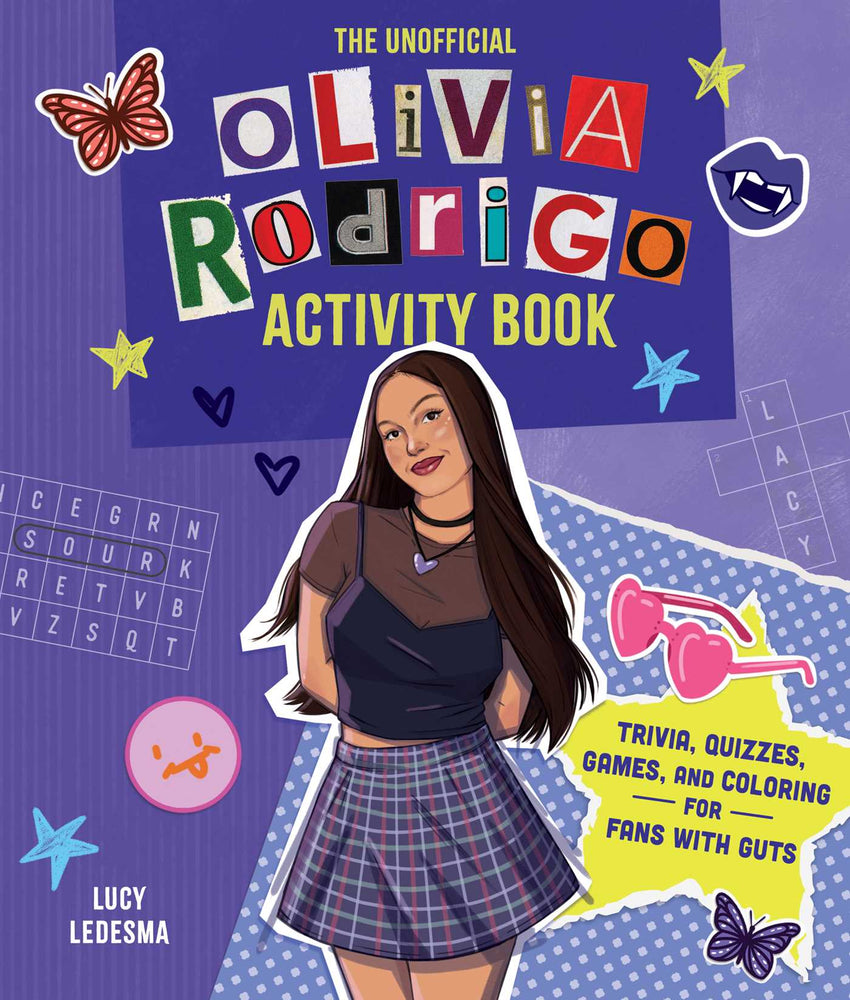 The Unofficial Olivia Rodrigo Activity Book Trivia, Quizzes, Games, and Coloring for Fans with Guts image - Books - Image - Pop Weasel