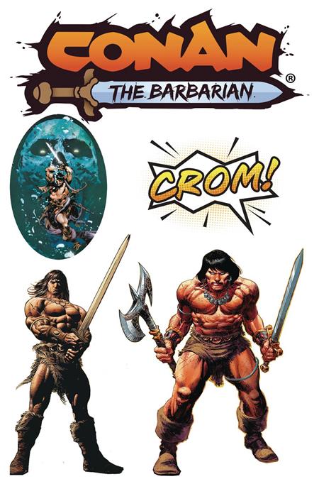 Conan The Heroic Return Sticker Pack 1 - Image - Collectibles - Image - Pop Weasel