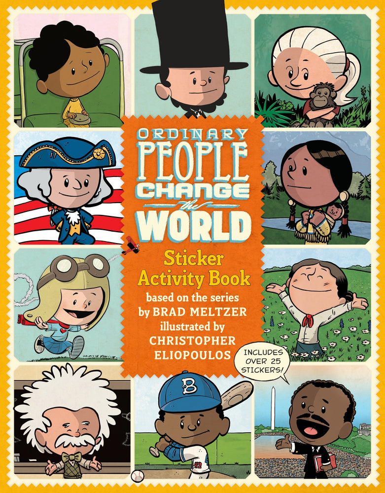 Ordinary People Change the World Sticker Activity Book image - Children/Young Adult - Image - Pop Weasel