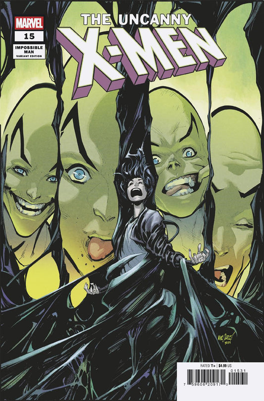 UNCANNY X-MEN #15 DAVID MARQUEZ IMPOSSIBLE MAN POP-UP VARIANT - Image