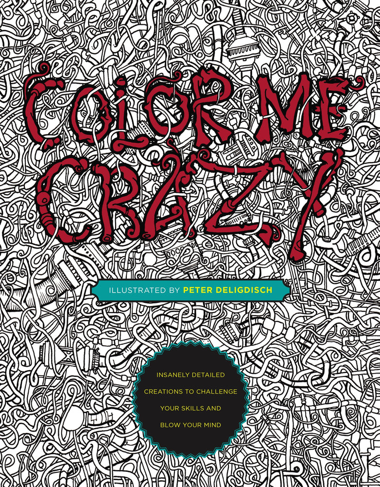 Color Me Crazy image - Colouring Book - Image - Pop Weasel