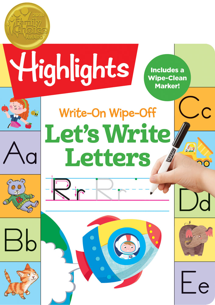 Write-On Wipe-Off Let's Write Letters image - Books - Image - Pop Weasel
