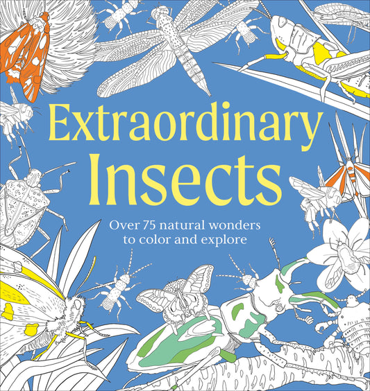 Extraordinary Insects Coloring Book - Image