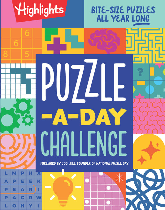 Puzzle-a-Day Challenge: Bite-Size Puzzles All Year Long  - Image