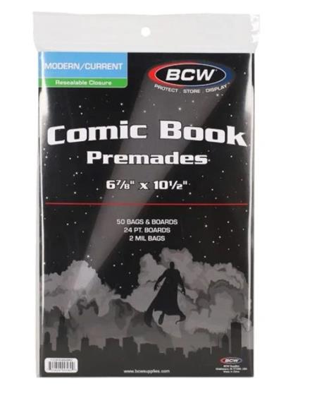 Premade Resealable Current Bag And Board (50 Pack) - Image - Supplies - Image - Pop Weasel